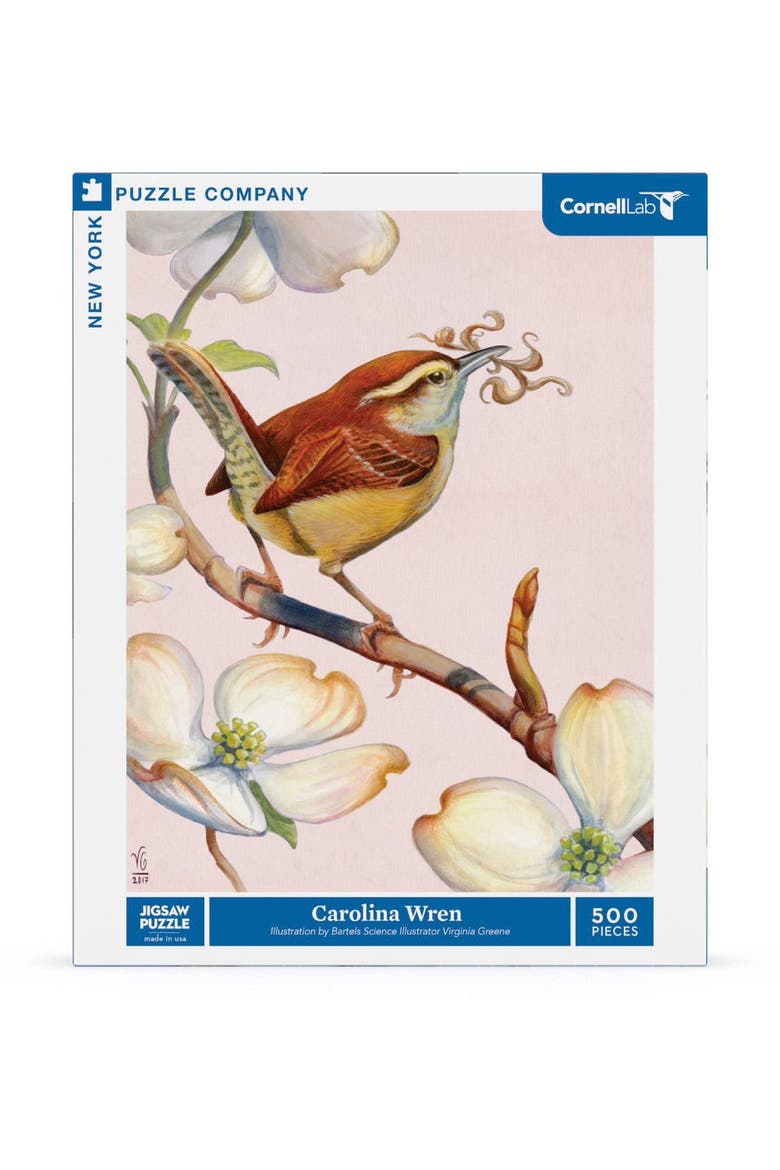 Carolina Wren 500 Piece Puzzle, Main, color, No Color