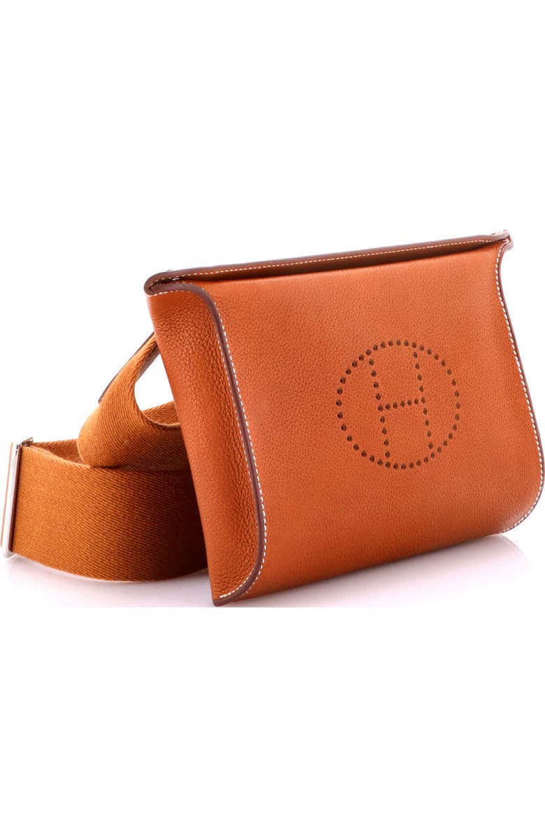 Pre-Owned Hermes Videpoches Bag Barenia Faubourg, Alternate, color, Fauve