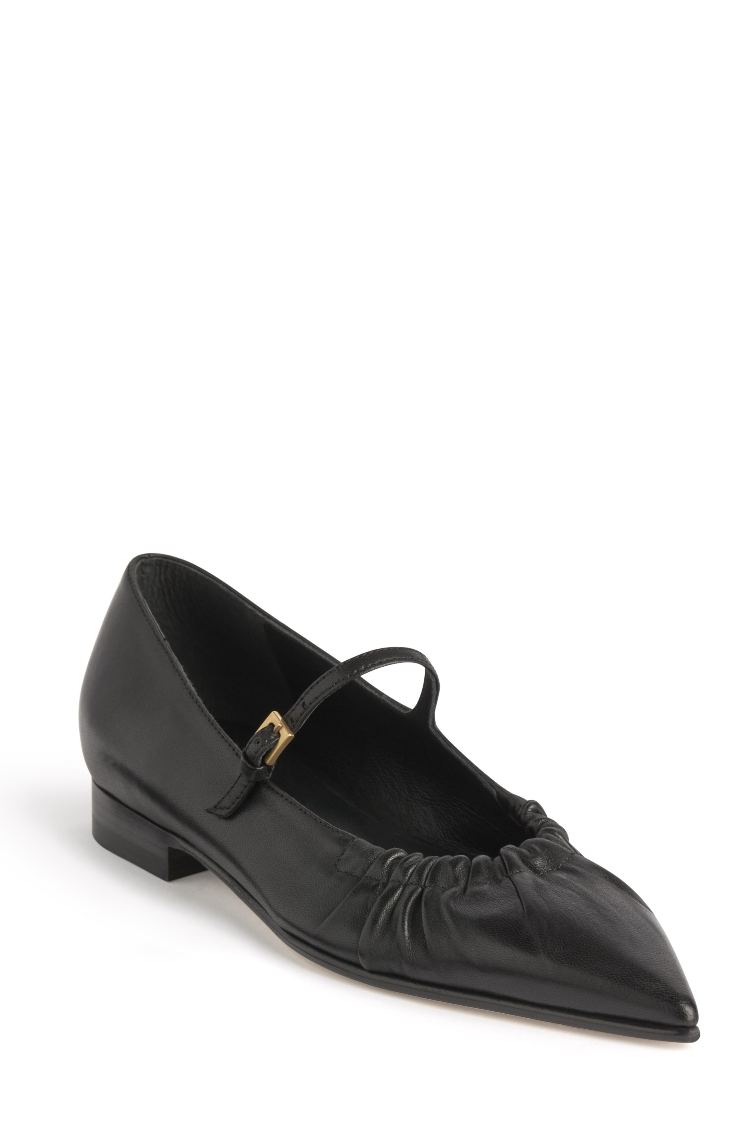 Neil J. Rodgers Ruche Mary Jane, Alternate, color, Black