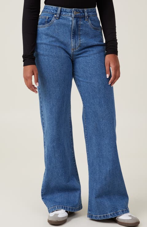 Women's Curvy Stretch Wide Jean