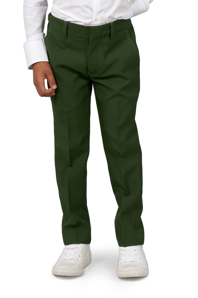 Glorious Green Two-Piece Suit & Tie, Alternate, color, GREEN