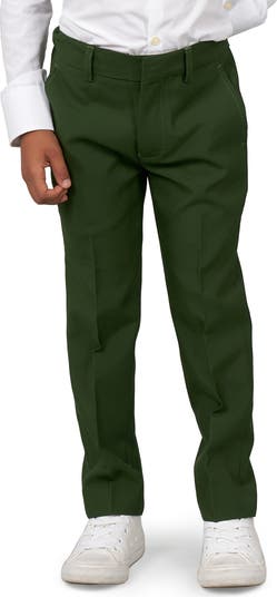 Glorious Green Two-Piece Suit & Tie