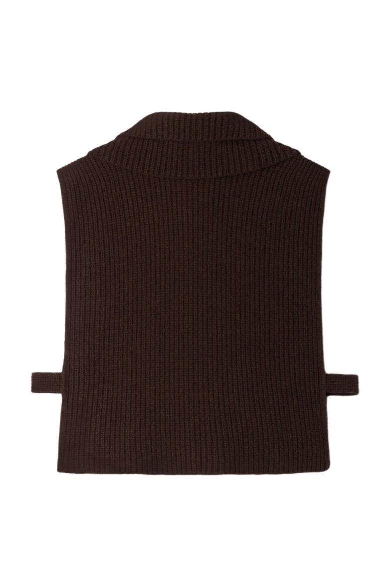 Zipped Trucker Collar, Alternate, color, Brown
