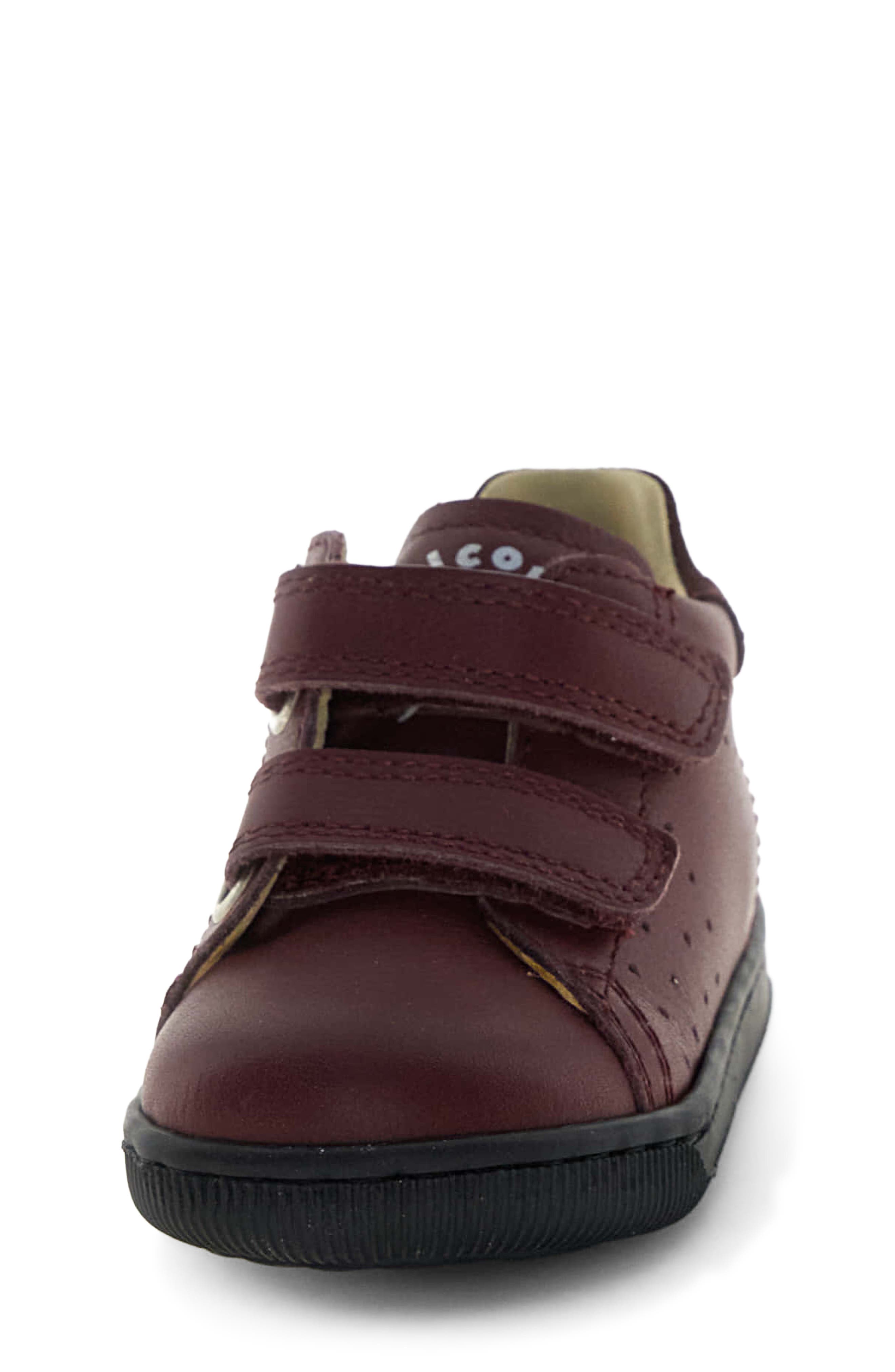 Kids' Falcotto Adam Sneaker, Alternate, color, DARK RED