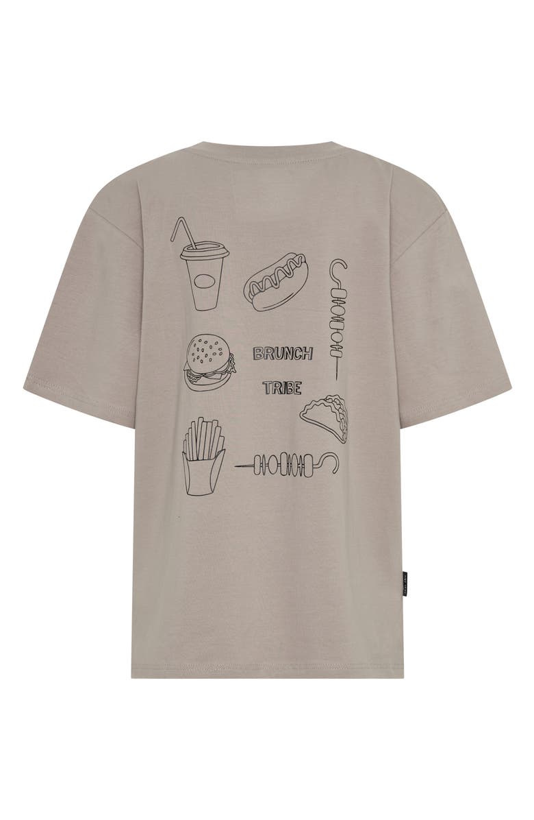 TINY TRIBE Kids' Brunch Tribe Graphic T-Shirt, Alternate, color, Clay