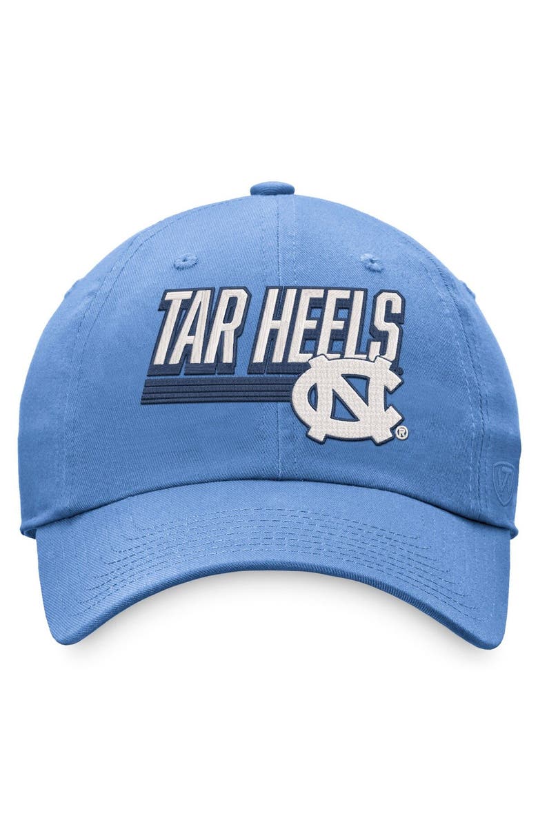 TOP OF THE WORLD Men's Top of the World Carolina Blue North Carolina Tar Heels Slice Adjustable Hat, Alternate, color, Light Blue