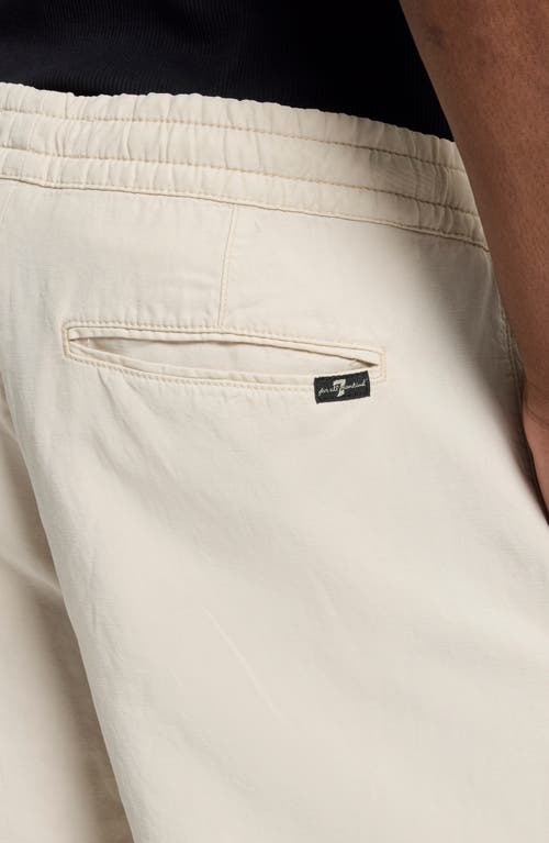 7 FOR ALL MANKIND 7 FOR ALL MANKIND PULL-ON COTTON BLEND SHORTS 