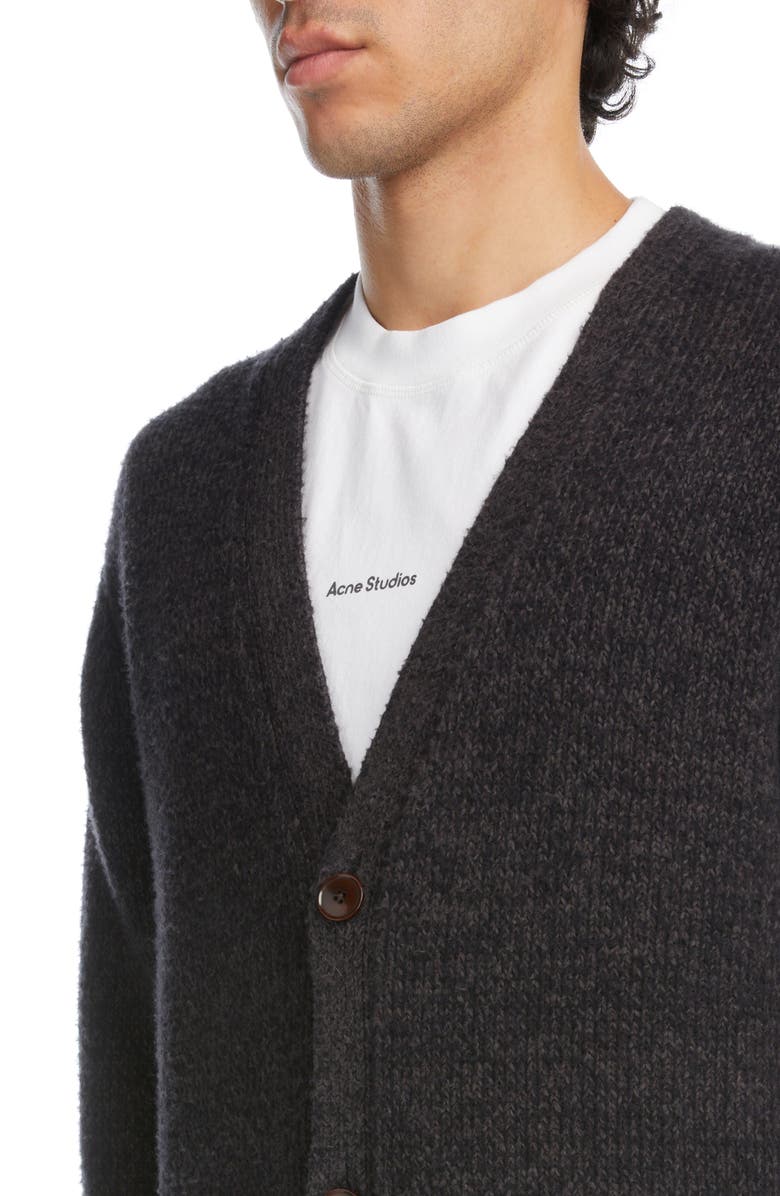 Acne Studios V-Neck Cardigan, Alternate, color,