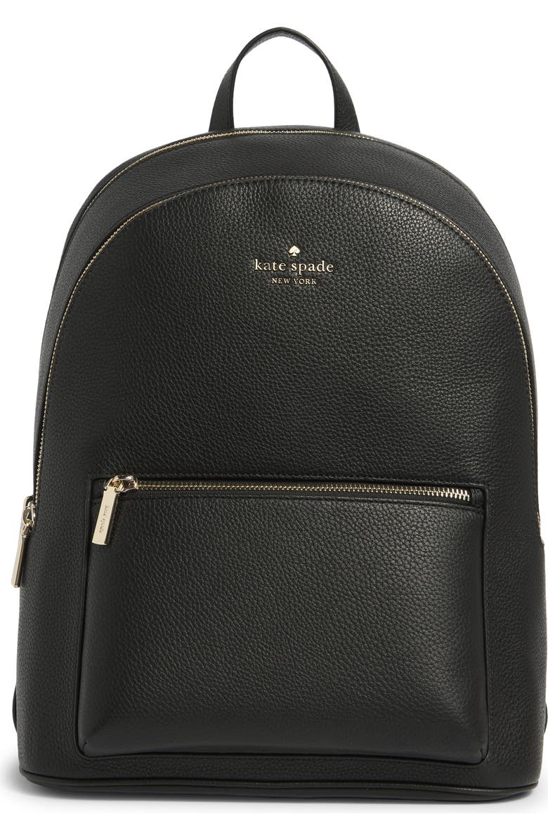 Kate Spade New York lena pebbled leather dome backpack, Main, color,