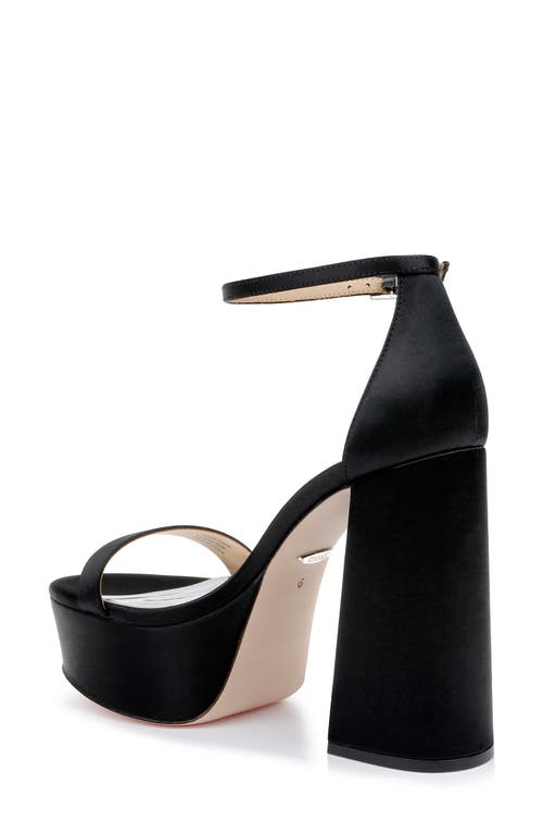 BADGLEY MISCHKA BADGLEY MISCHKA COLLECTION PARTY ANKLE STRAP PLATFORM SANDAL 
