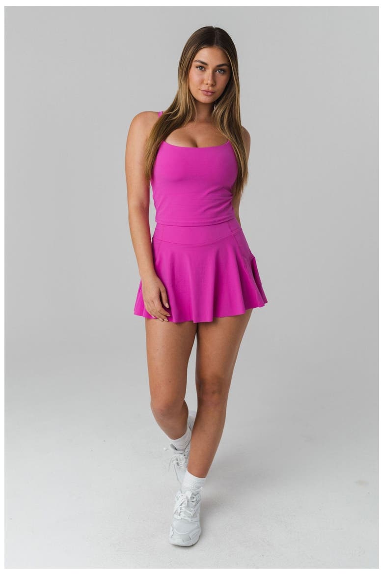 Cloud II Tennis Skort, Alternate, color, Fuchsia