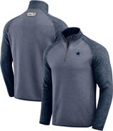 Darius Rucker Collection by Fanatics Men's Darius Rucker Collection by Fanatics Navy Dallas Cowboys Tonal Quarter-Zip Jacket