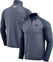 Darius Rucker Collection by Fanatics Men's Darius Rucker Collection by Fanatics Navy Dallas Cowboys Tonal Quarter-Zip Jacket