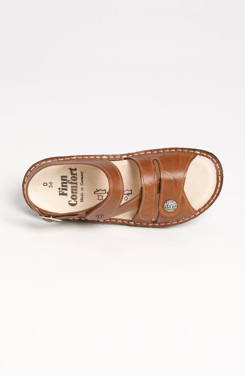 Finn Comfort Gomera-s Sandal In Cognac