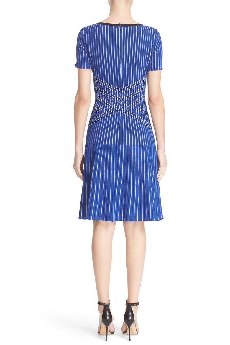 Atlantis Knit Dress, Alternate, color, AZZURINE MULTI