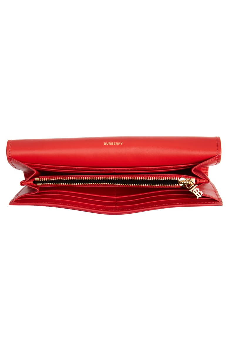 Burberry Halton TB Monogram Leather Wallet, Alternate, color,