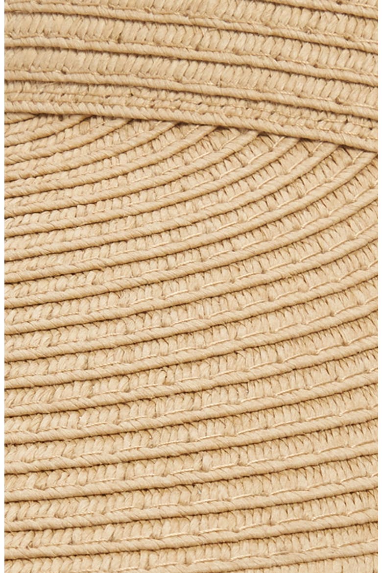 Packable Straw Visor, Alternate, color, NATURAL STRAW