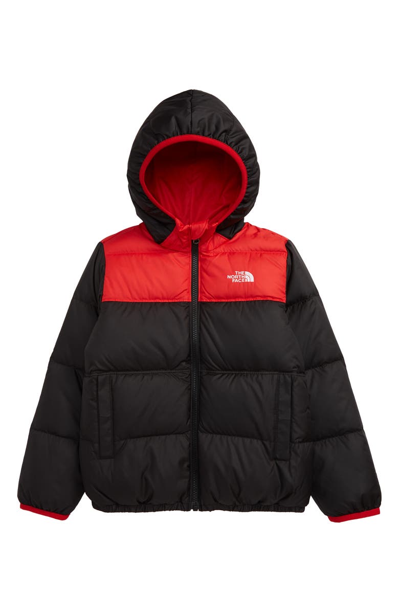 The North Face 'Moondoggy' Water Repellent Reversible Down Jacket, Main, color,