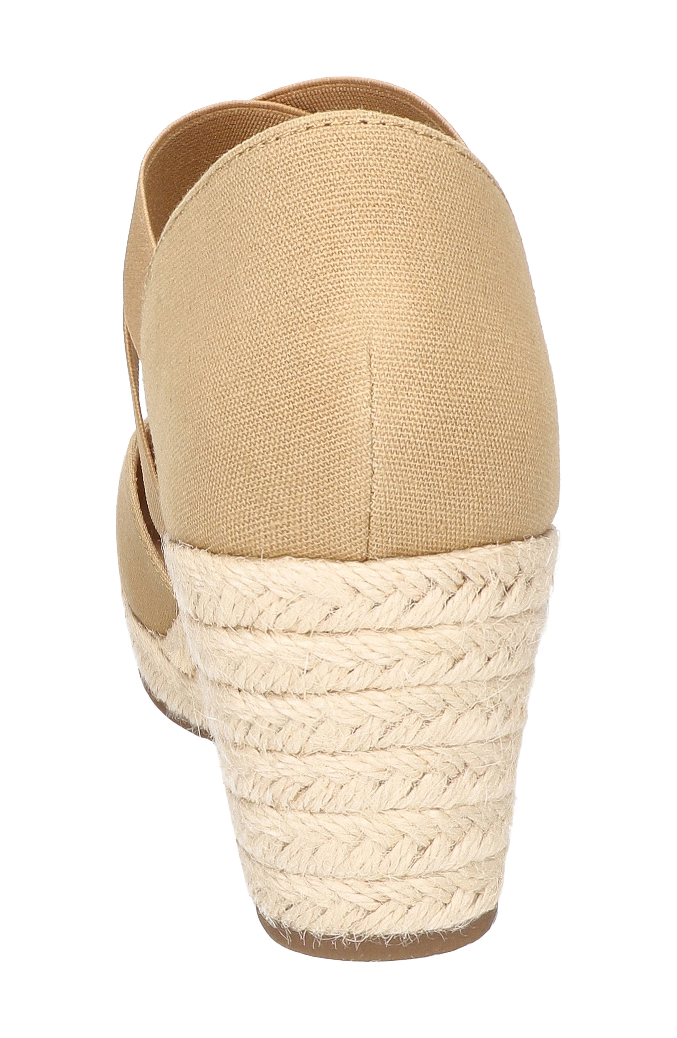 Pari Espadrille Platform Wedge, Alternate, color, NATURAL CANVAS