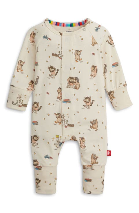 Where the Wild Things Are Magnetic Closure Convertible Romper (Baby)