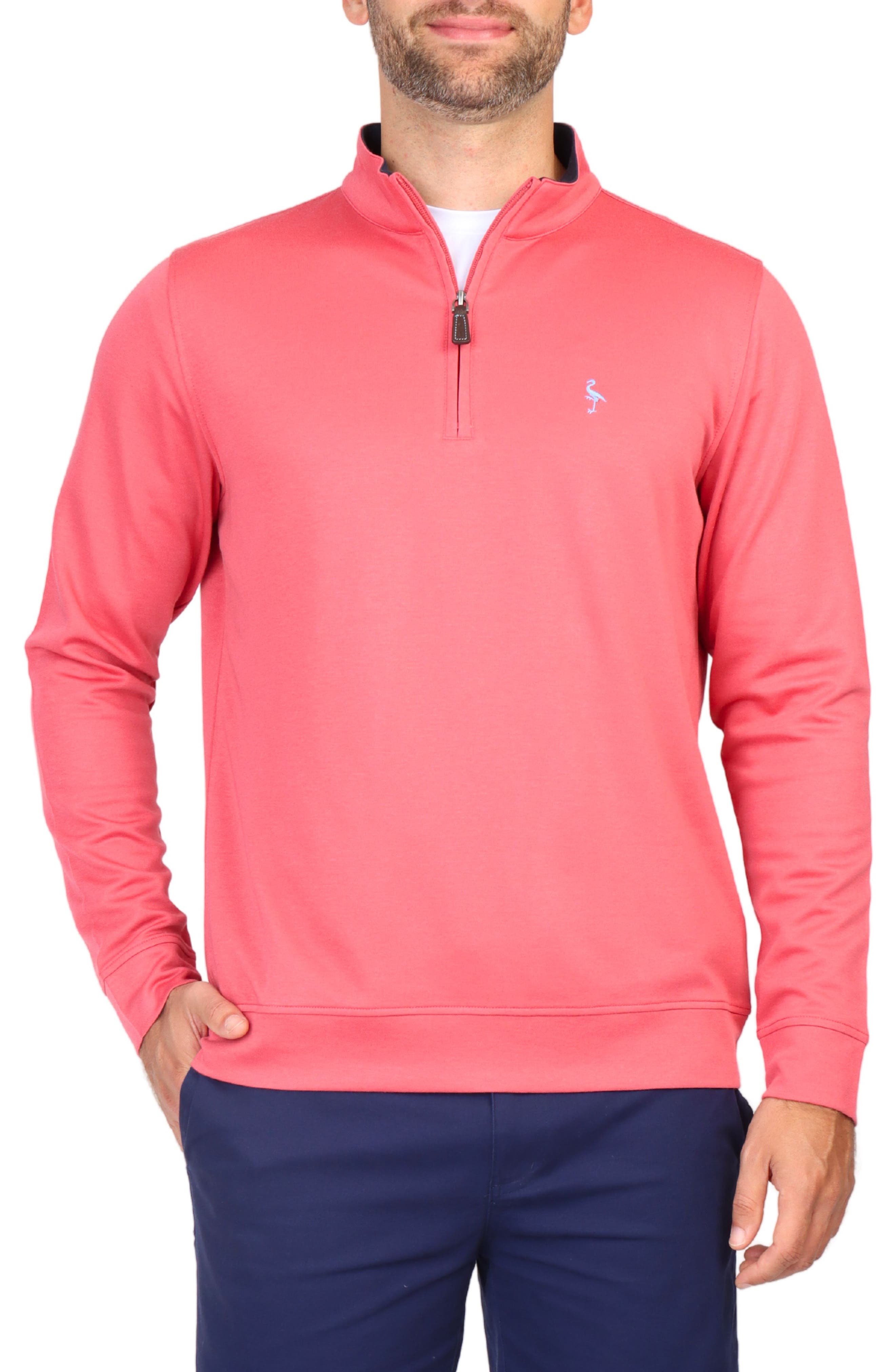 TailorByrd Modal Blend Quarter Zip Pullover