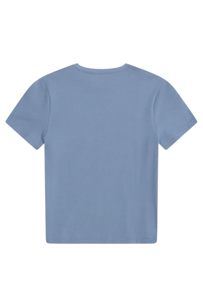Textured Chest Pocket T-Shirt, Alternate, color, Blue