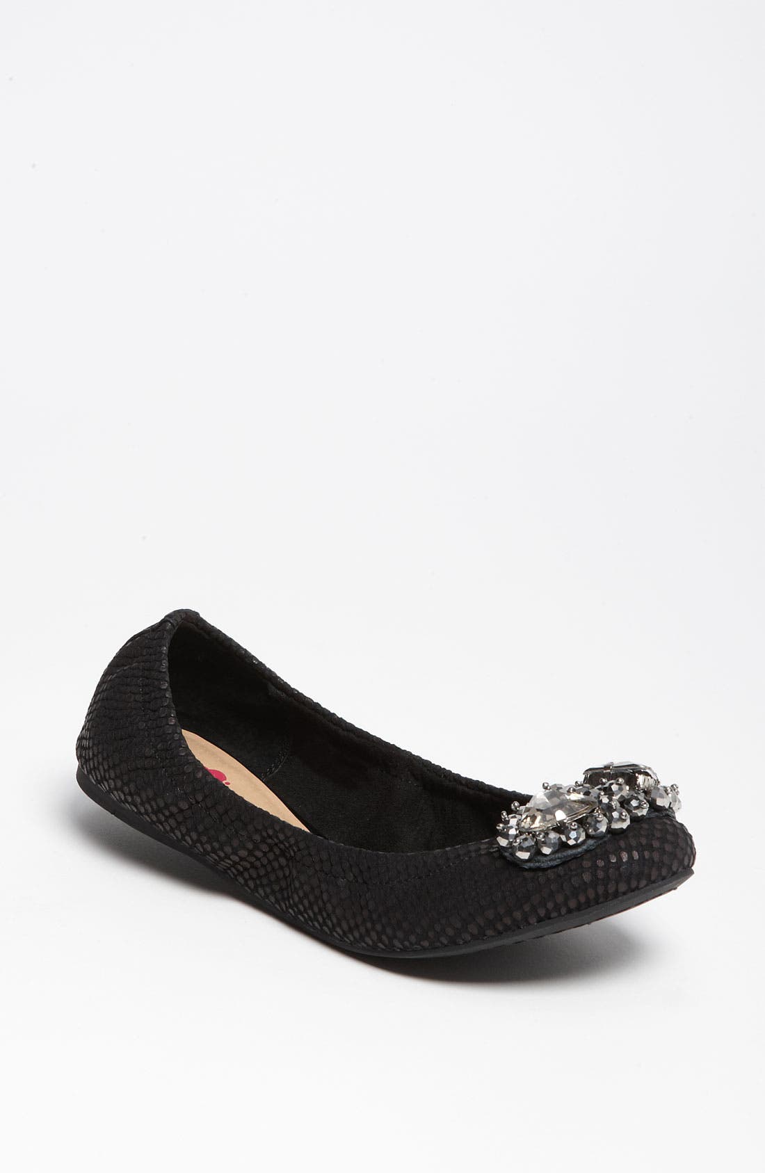 'Statuss' Flat, Main, color, BLACK
