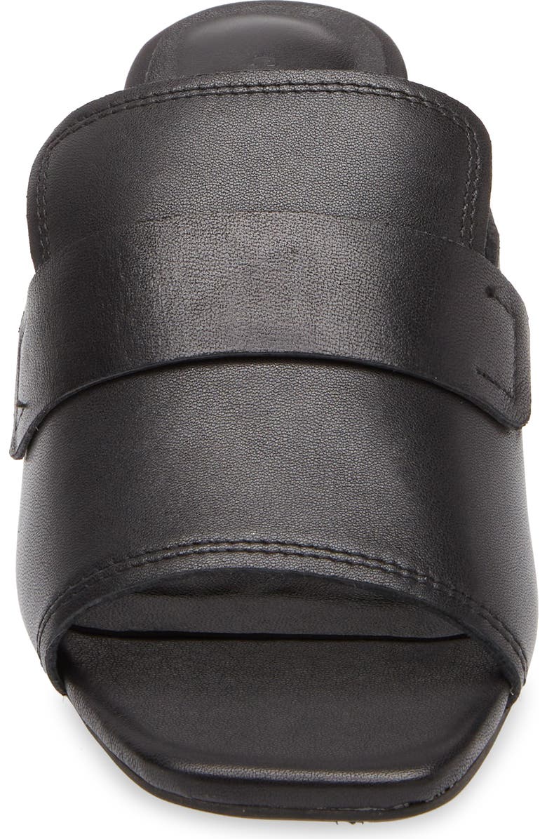 Chocolat Blu Block Heel Sandal, Alternate, color, Black Leather