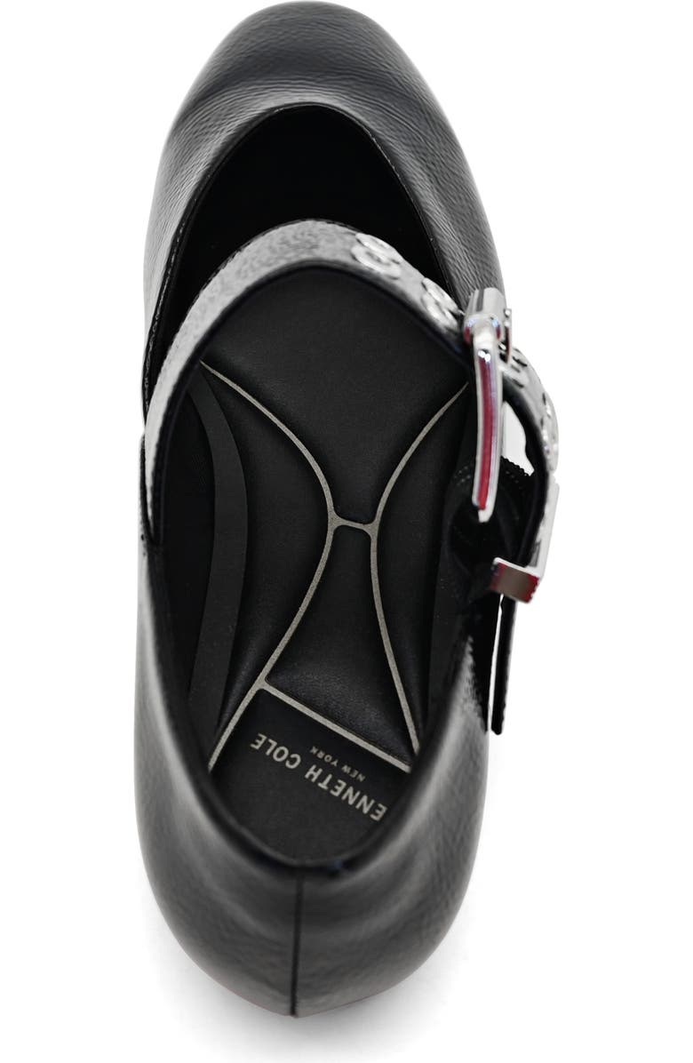 Kenneth Cole Marcella Mary Jane Flat, Alternate, color, Black Patent