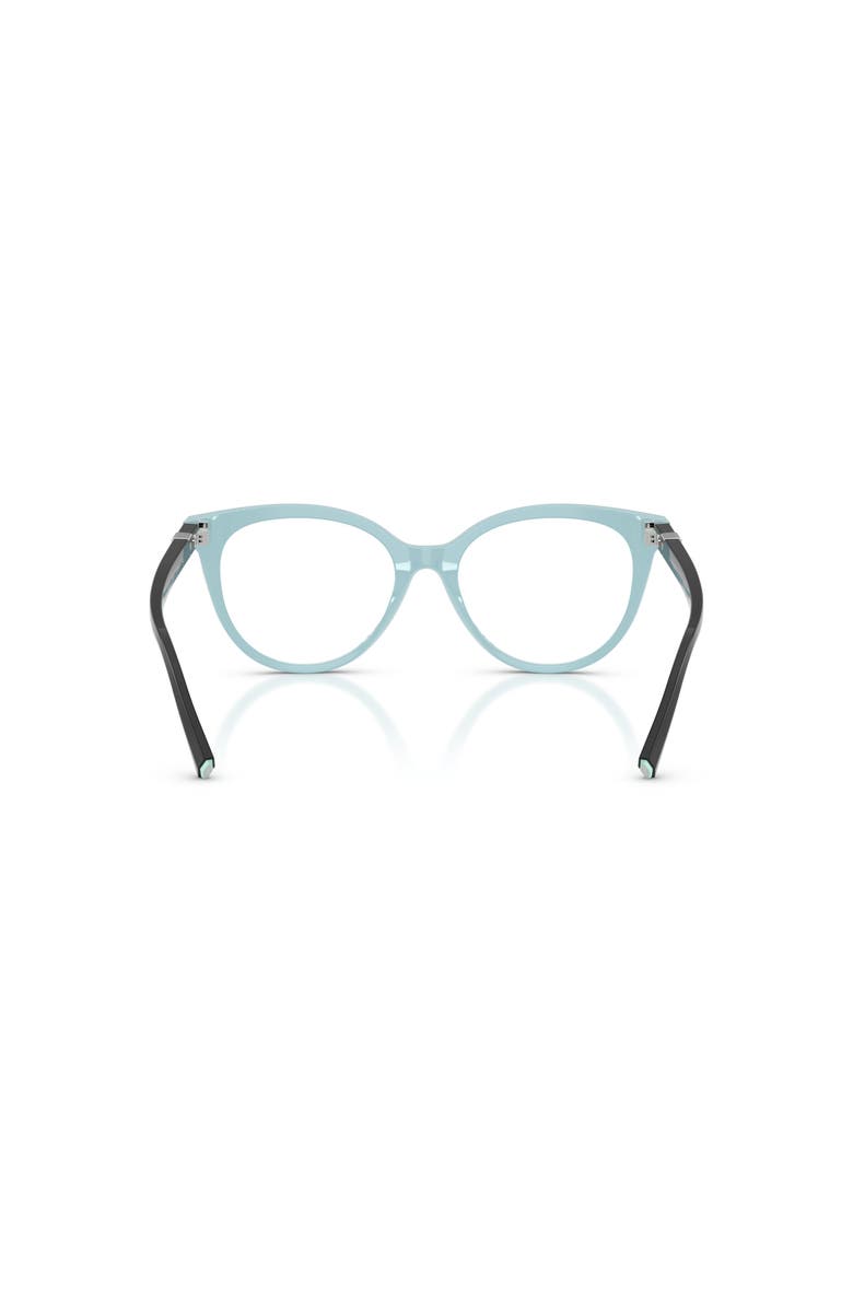 Tiffany & Co. 53mm Cat Eye optical glasses, Alternate, color, Black