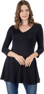 24seven Comfort Apparel V-Neck Sleeveless Maxi Dress with Belt