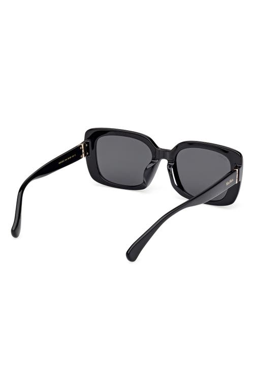 Max Mara 54mm Square Sunglasses