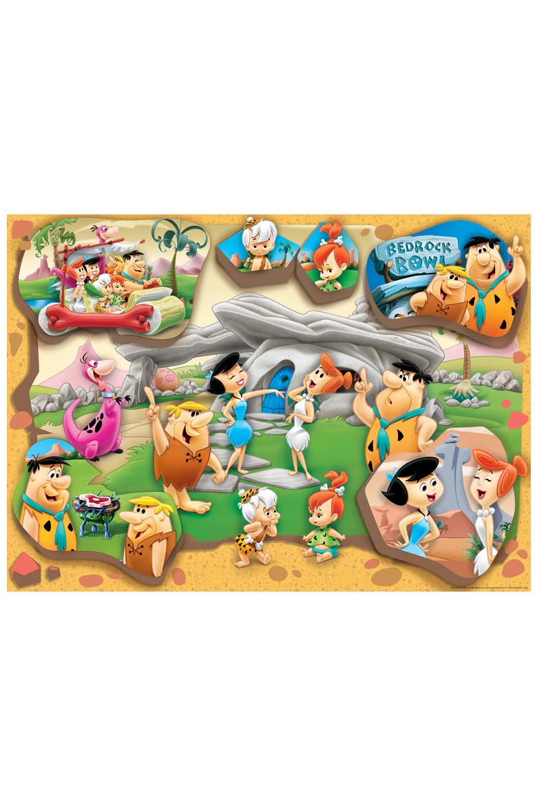 Flintstones Yabba Dabba 1000pc Puzzle, Alternate, color, Multicolor