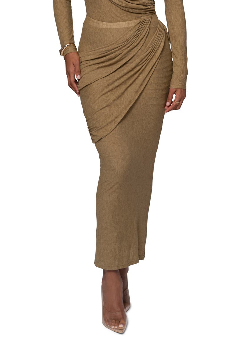 Paradise Hills Maxi Skirt, Main, color, GREEN