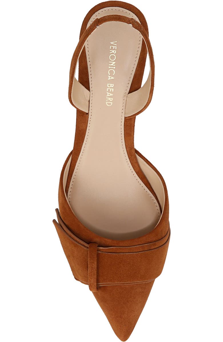 Veronica Beard Lisbeth Slingback Pump, Alternate, color, Caramel