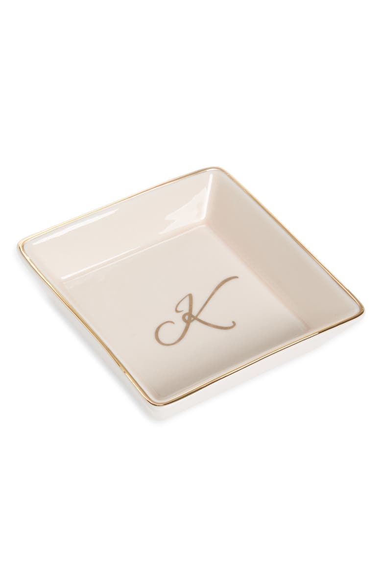 Nordstrom Initial Vanity Tray, Main, color,