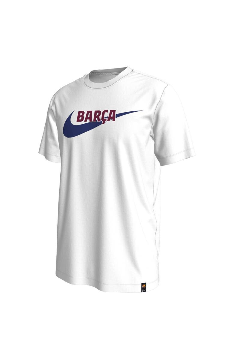 Nike Men's Nike White Barcelona Swoosh T-Shirt, Alternate, color,