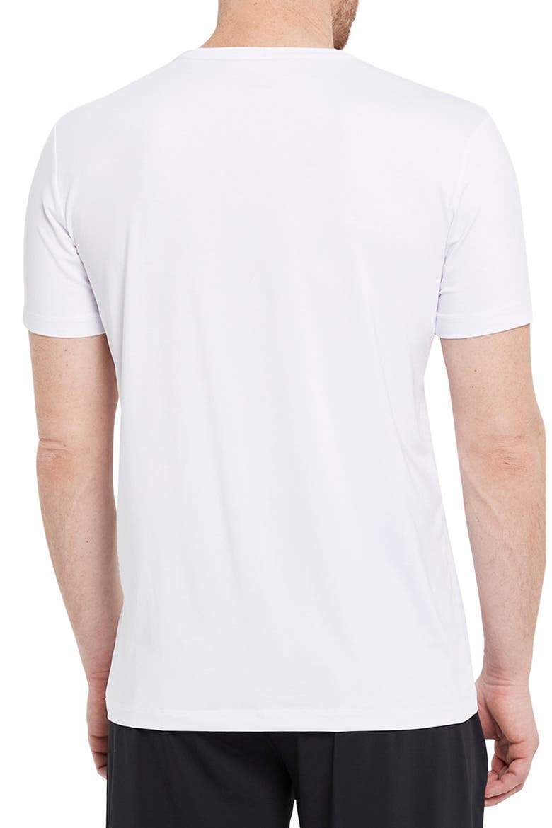 Minna Crewneck Performance T-Shirt, Alternate, color, BRIGHT WHITE