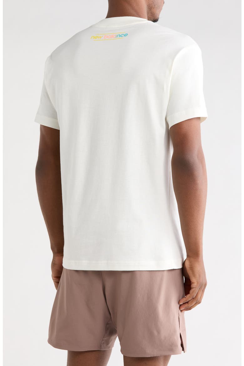Linear Graphic T-Shirt, Alternate, color, SEA SALT