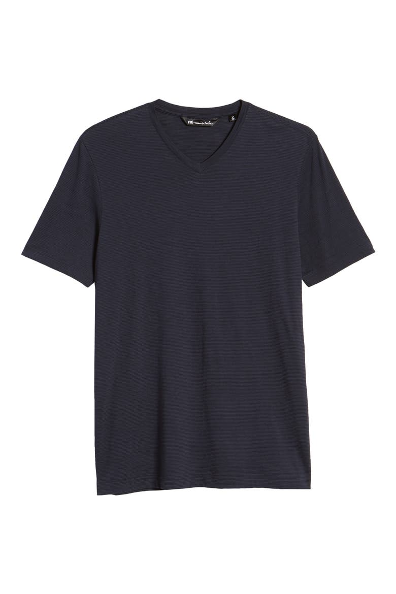 Trumbull V-Neck T-Shirt, Alternate, color, BLACK