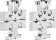 Tory Burch Icon Hidden Hoop Earrings