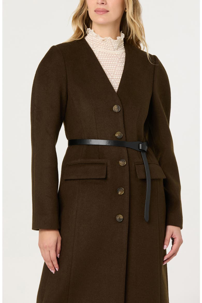 Glorimar Coat, Alternate, color, DARK OLIVE