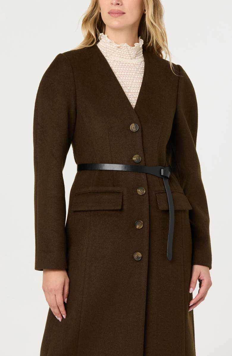ASTR the Label Glorimar Coat, Alternate, color, Dark Olive
