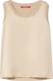 Marina Rinaldi Sdonnola Satin & Jersey Shell