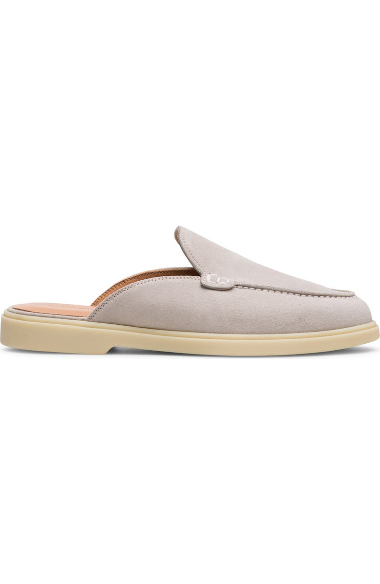 Magnanni Sophie Leather Mule, Alternate, color, Bone Suede