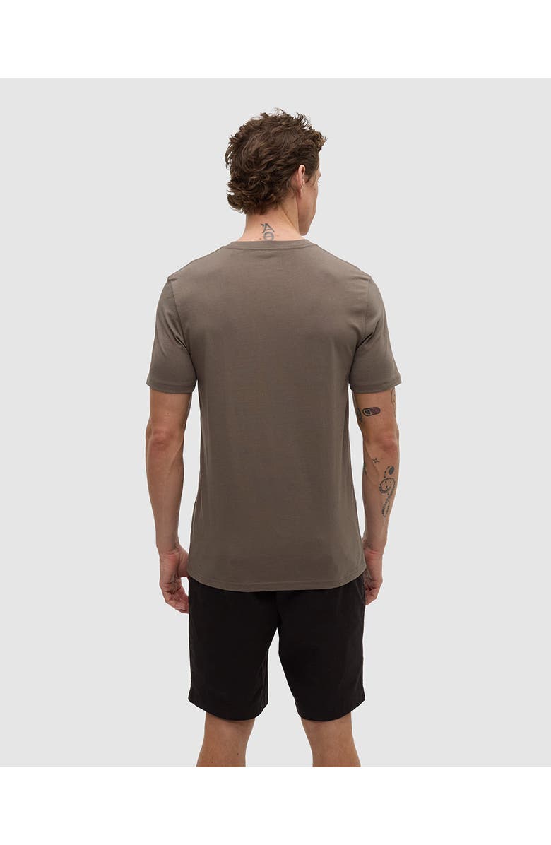 tentree Peak T-Shirt, Alternate, color, Timber/Creek Stone