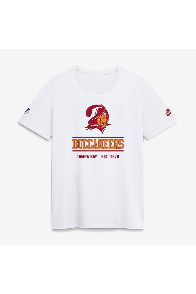 Women's Nike White Tampa Bay Buccaneers Sideline Alt Dri-FIT T-Shirt, Main, color, White