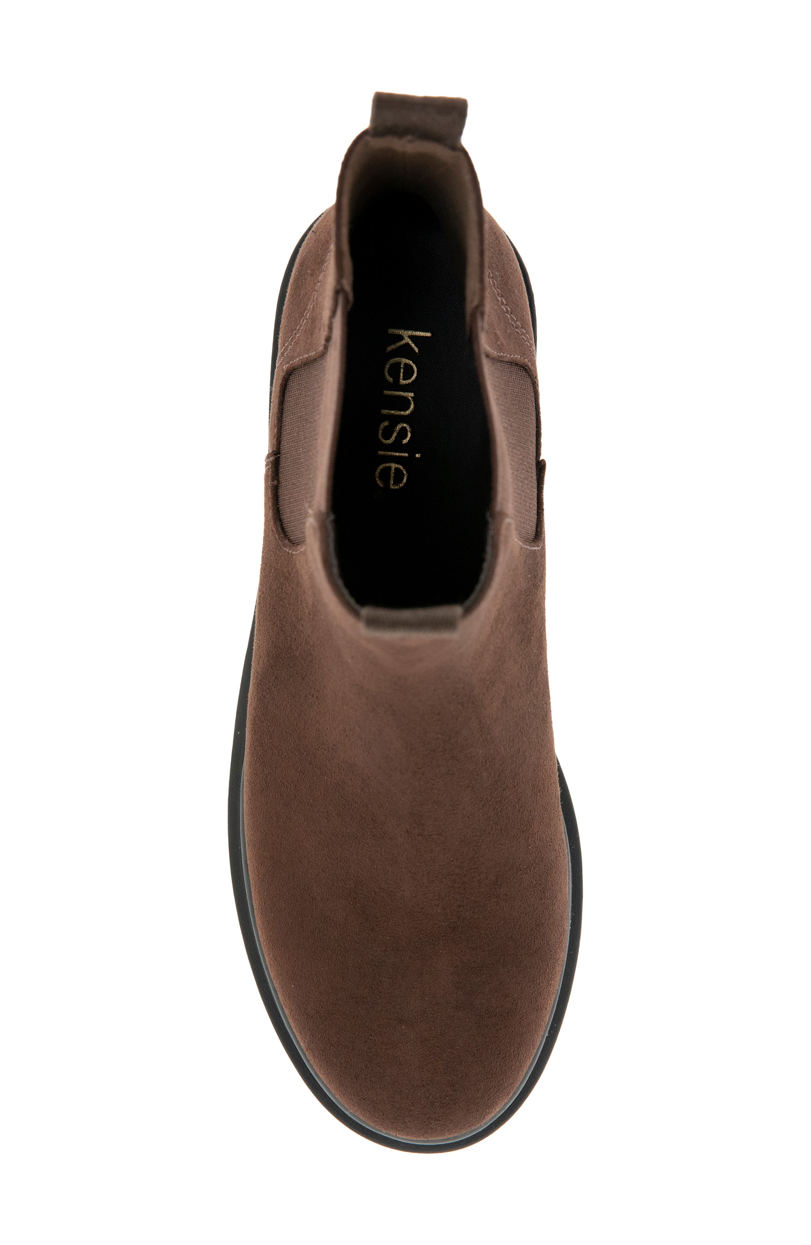 Elara Chelsea Boot, Alternate, color, DARK CHOCOLATE
