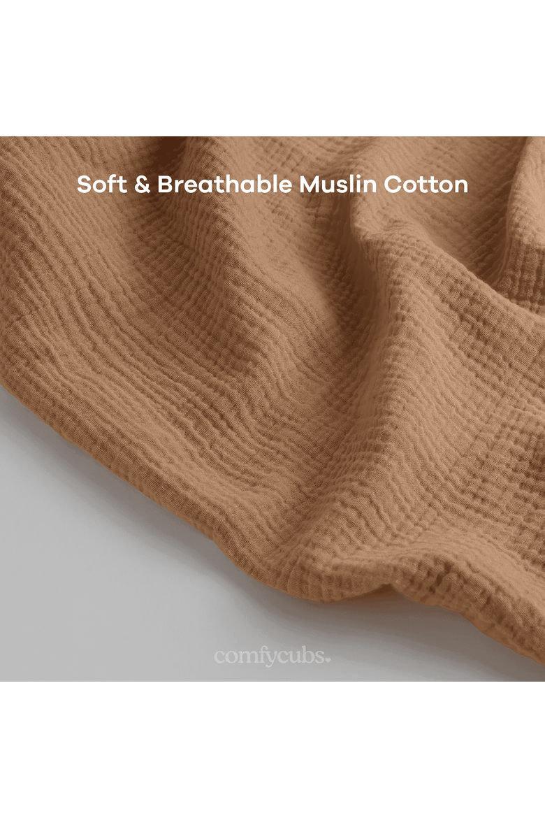 Muslin Nursing Cover, 100% Cotton - 1 Pack, Alternate, color, Cedar