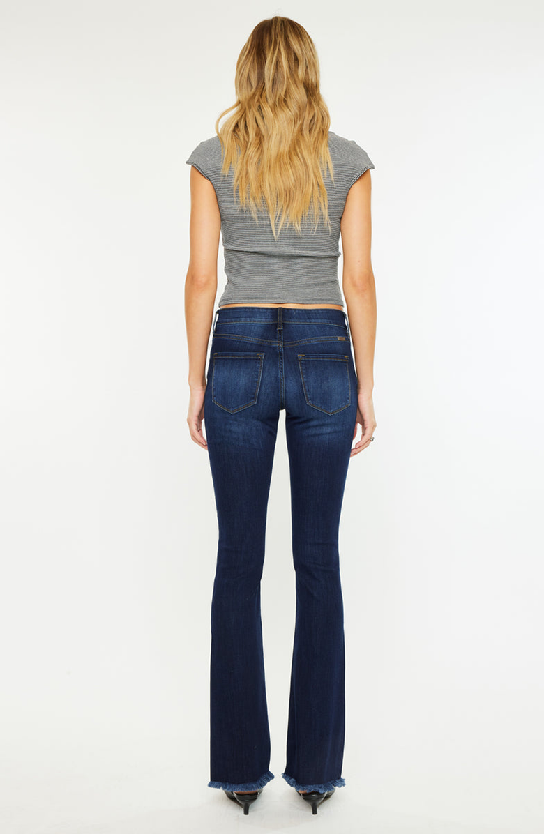 KanCan Anne Low Rise Bootcut Jeans, Alternate, color, Dark Wash